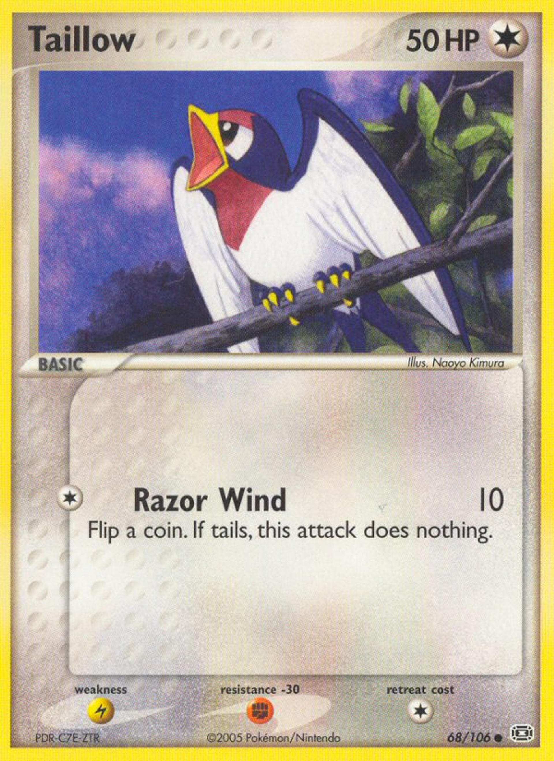 Taillow — Emerald — Pokemon