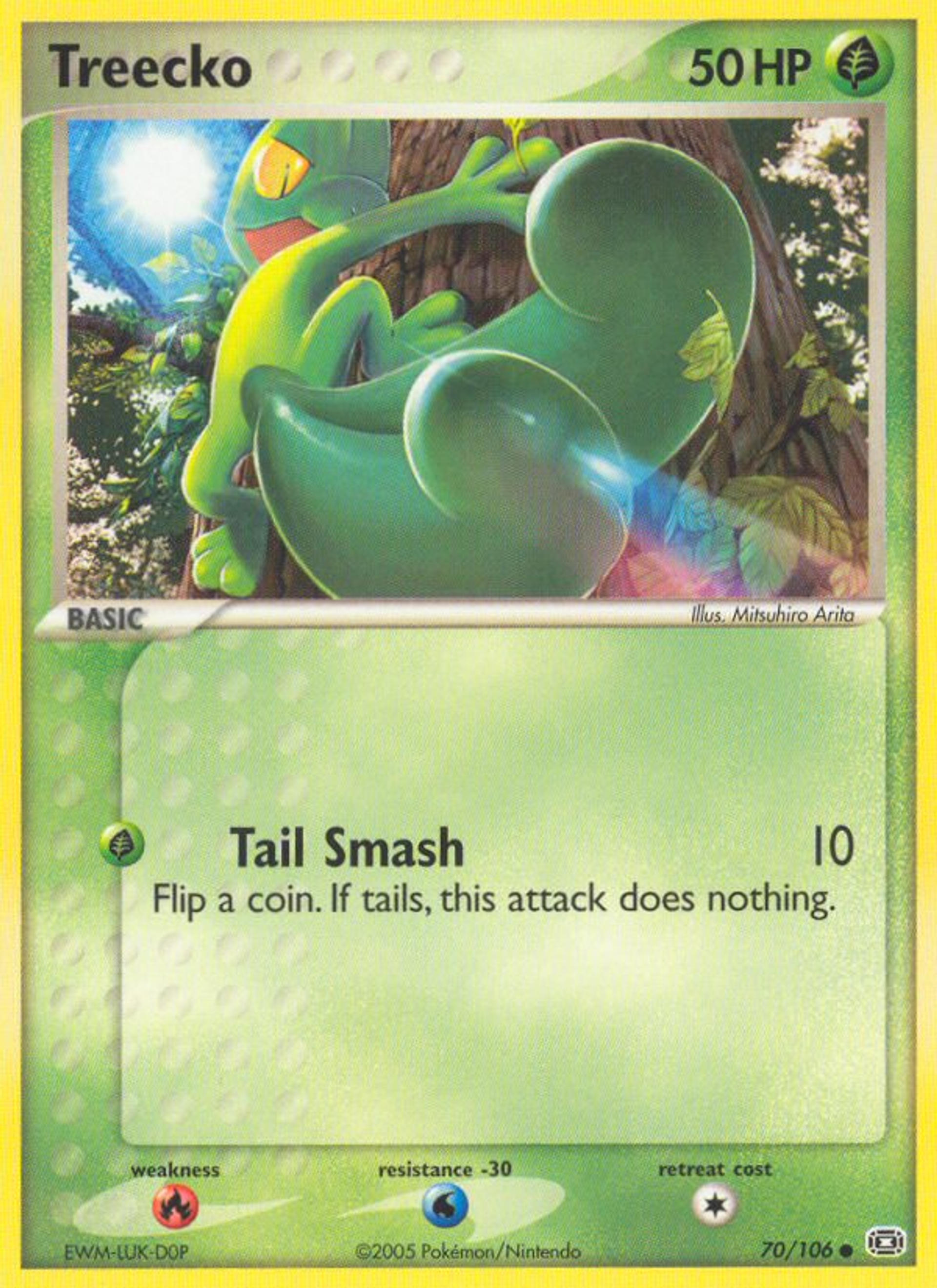 Treecko — Emerald — Pokemon