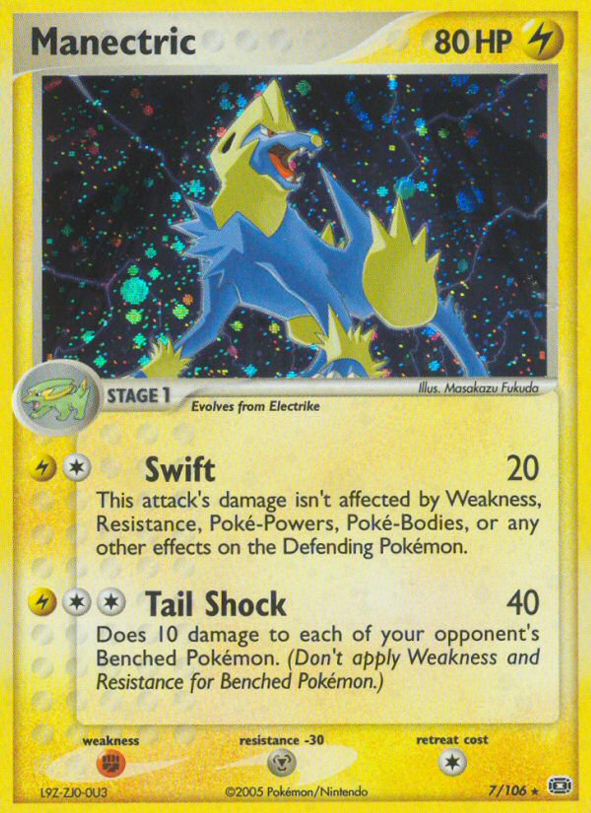 Manectric — Emerald — Pokemon