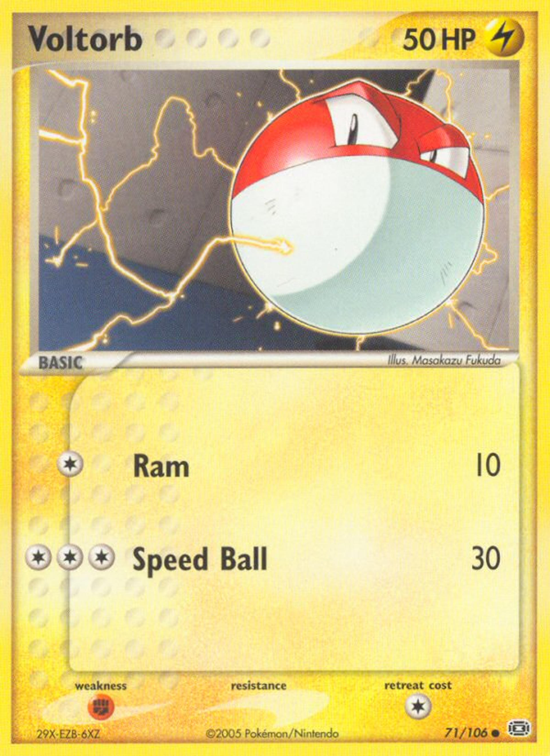 Voltorb — Emerald — Pokemon