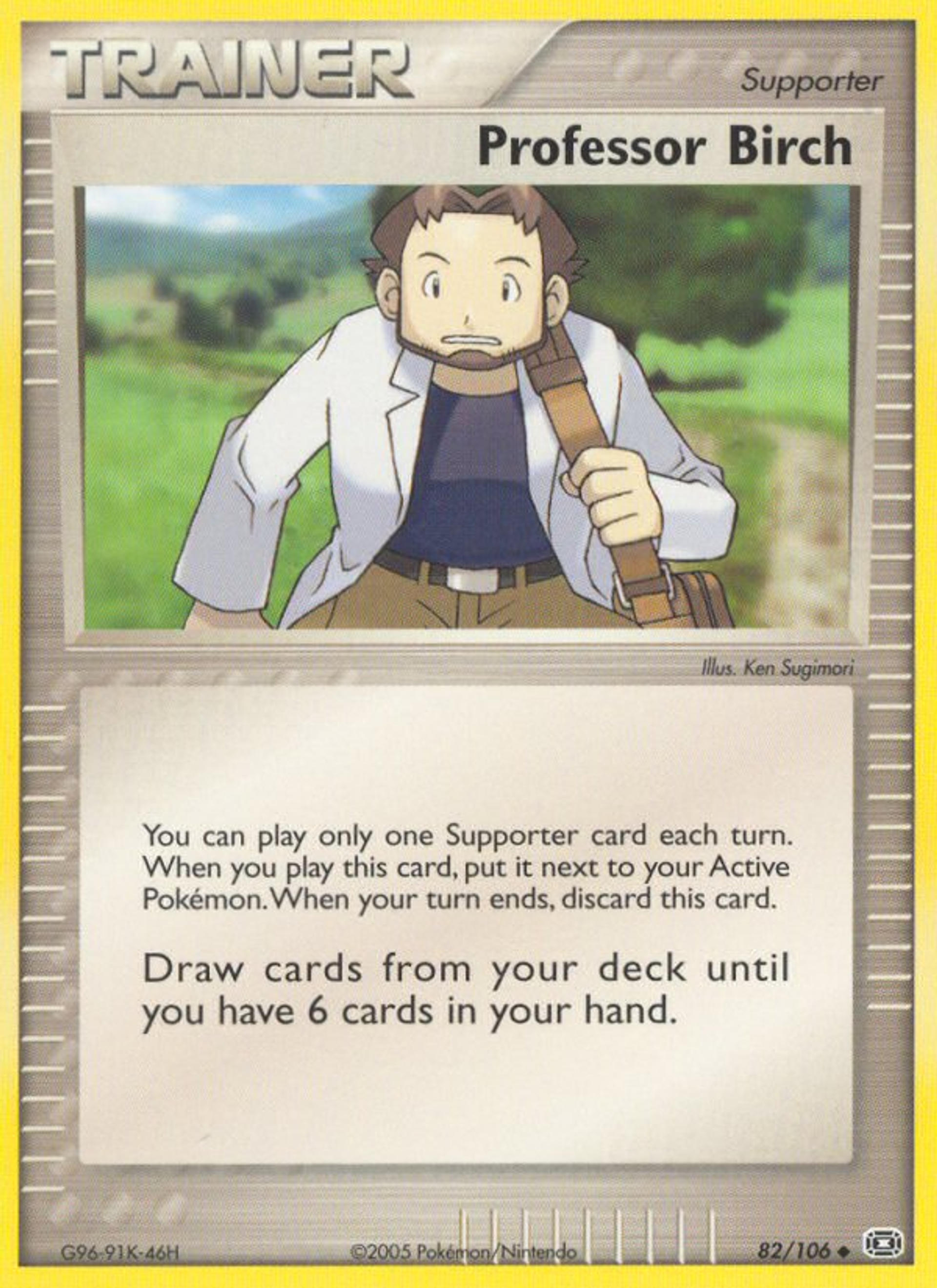 Prof. Seko — Emerald — Pokemon