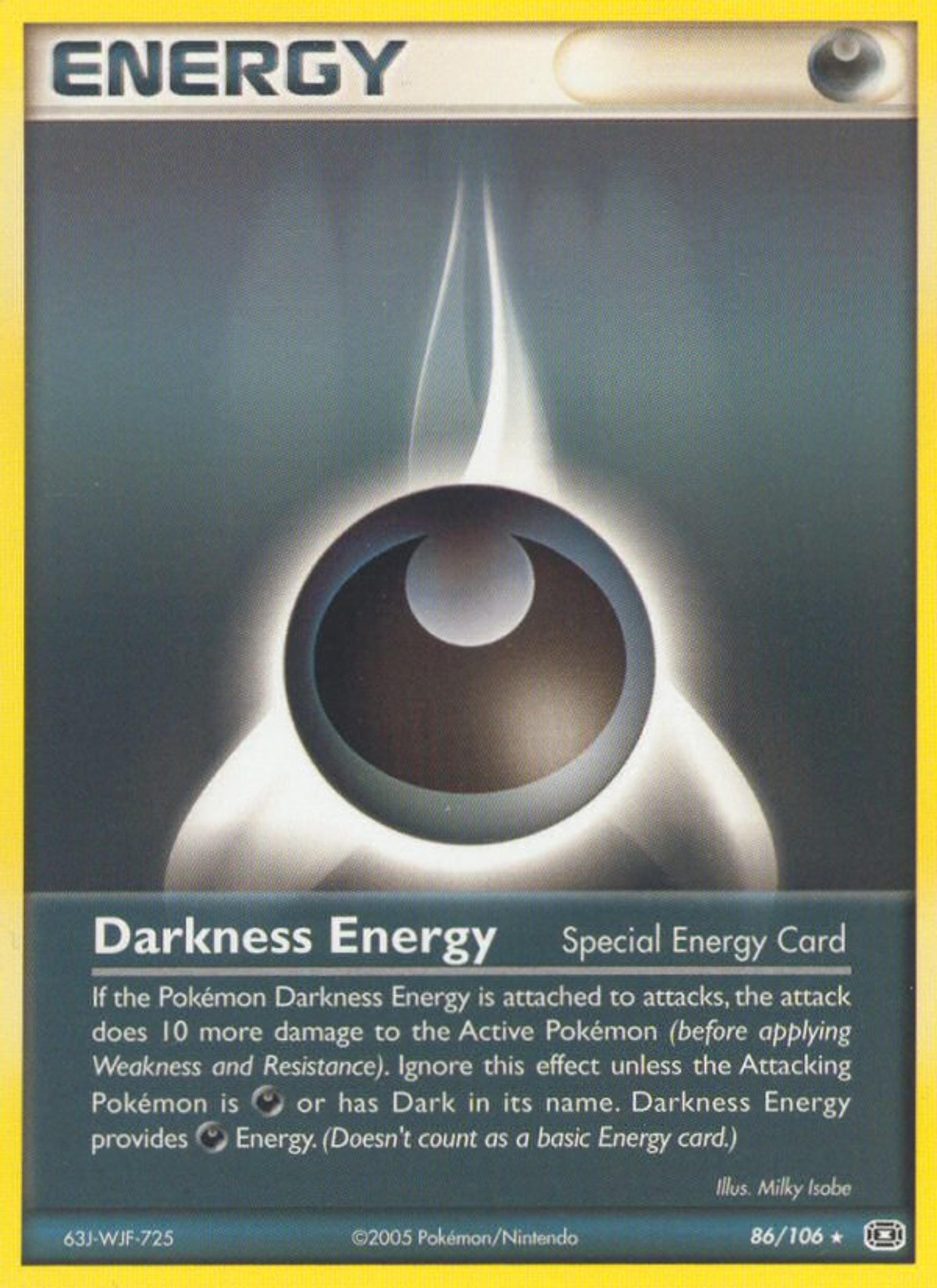 Énergie Obscurité — Emerald — Pokemon