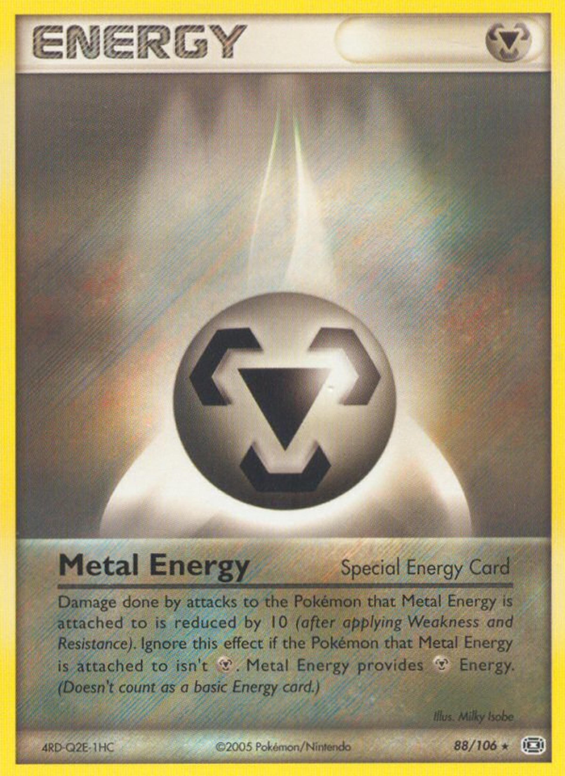 Énergie Métal — Emerald — Pokemon