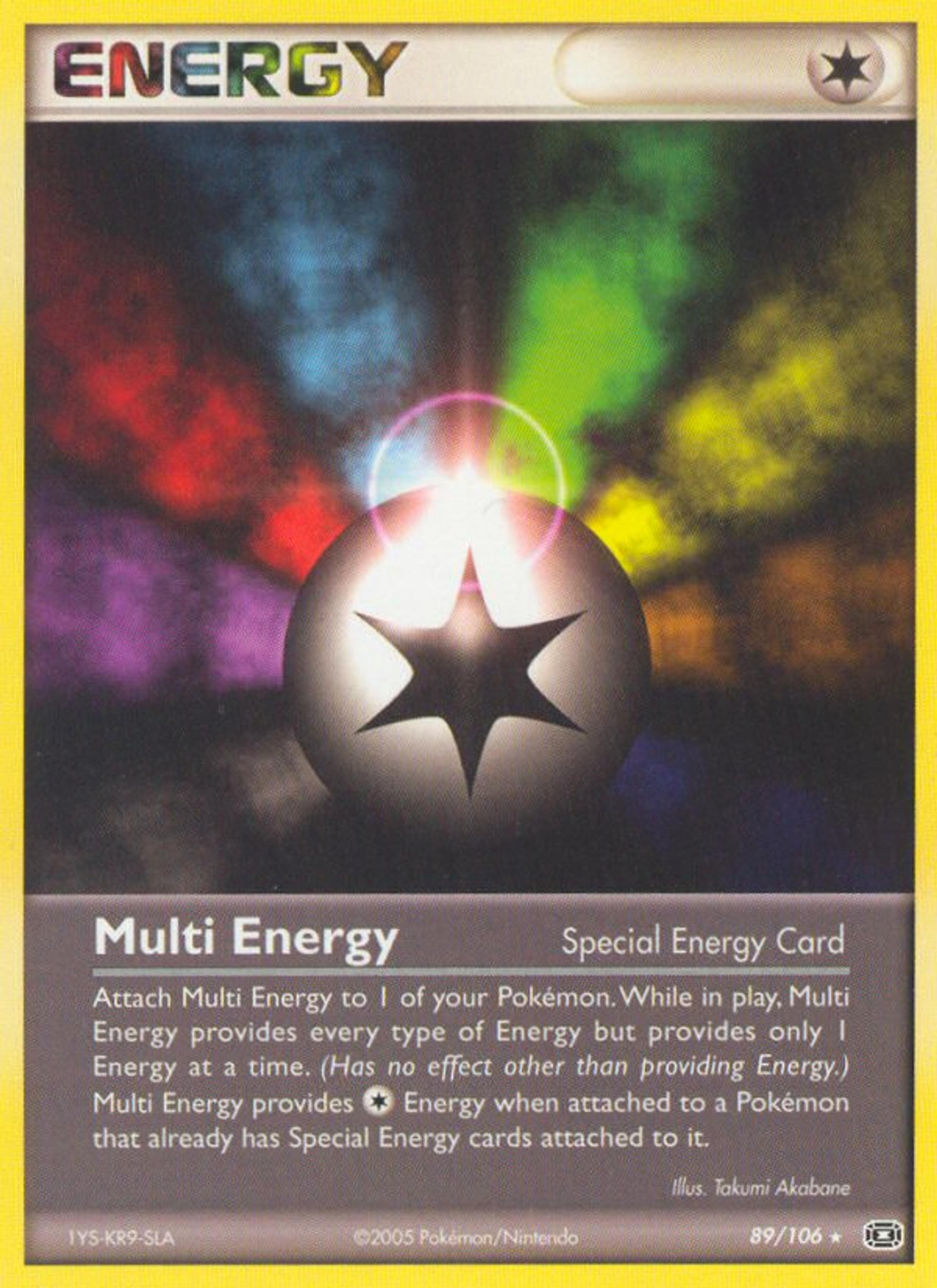 Multi Energy — Emerald — Pokémon