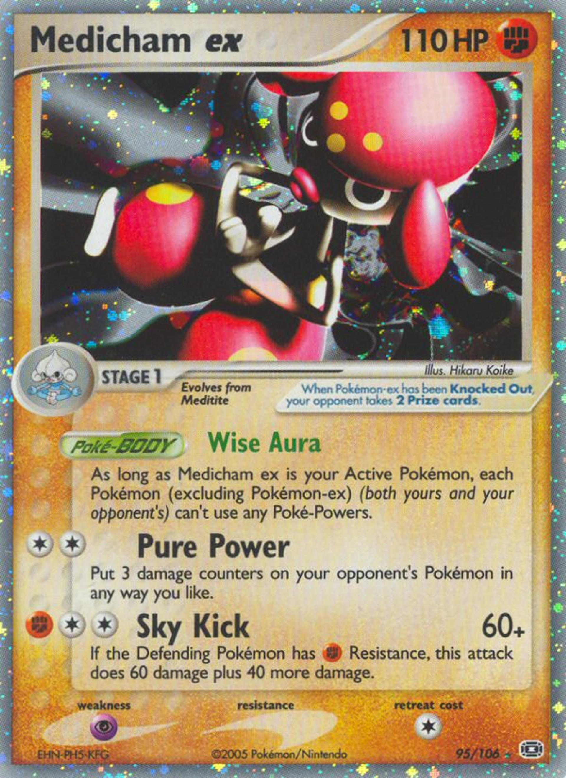 Medicham ex — Emerald — Pokemon