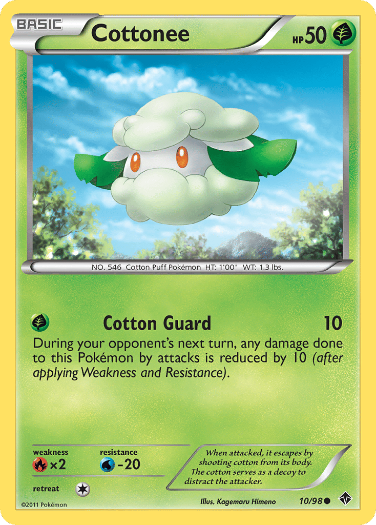 Cottonee — Emerging Powers — Pokemon