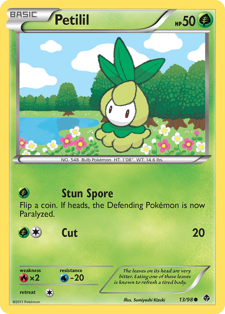 Petilil — Emerging Powers — Pokemon