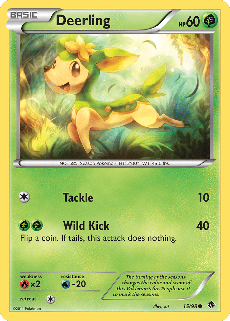 Deerling — Emerging Powers — Pokemon