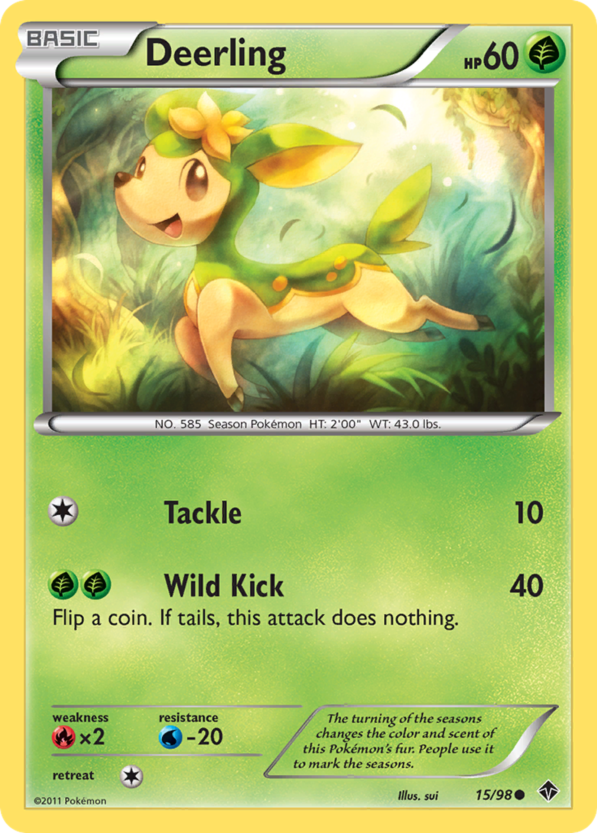Deerling — Emerging Powers — Pokemon