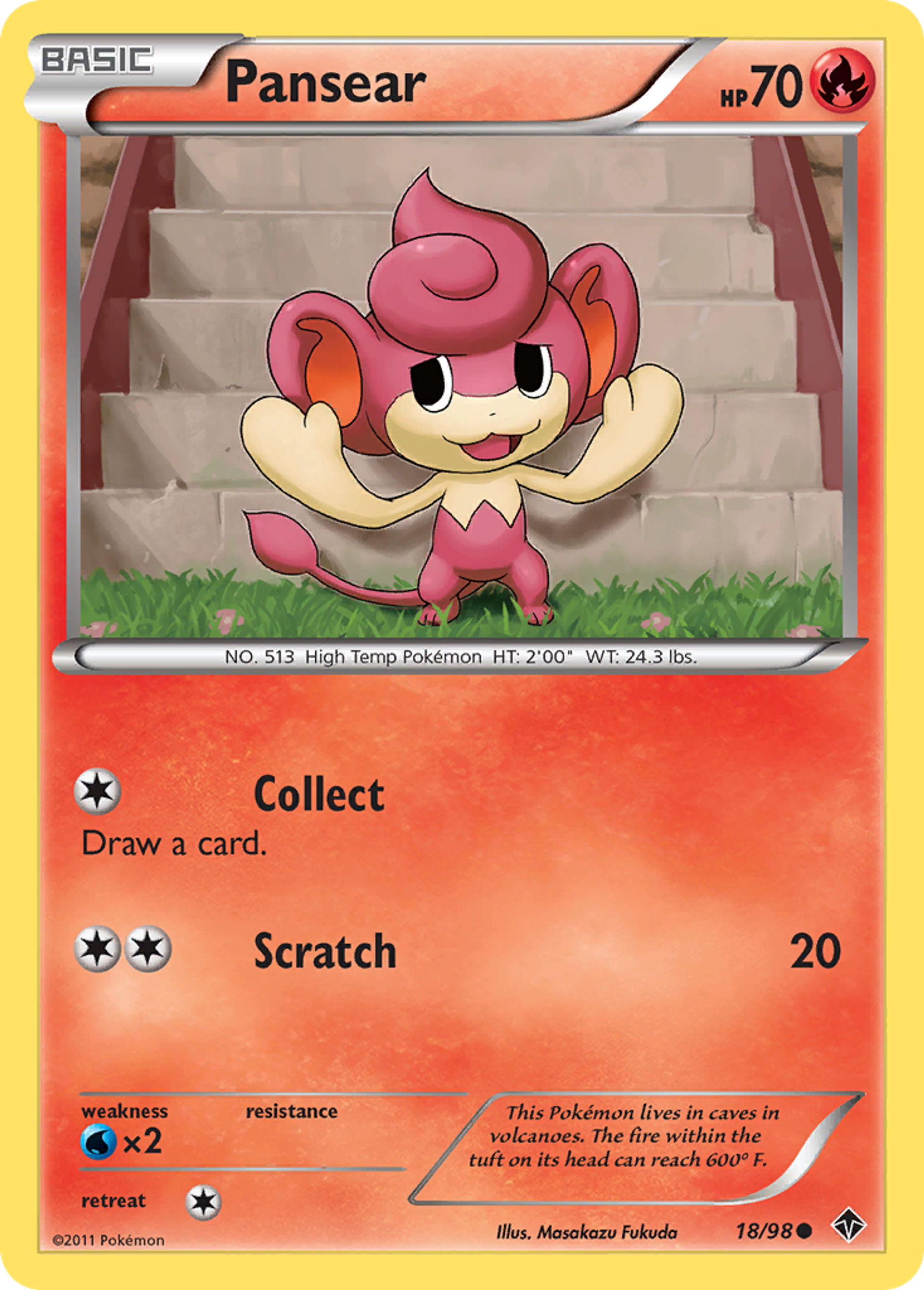 Pansear — Emerging Powers — Pokemon