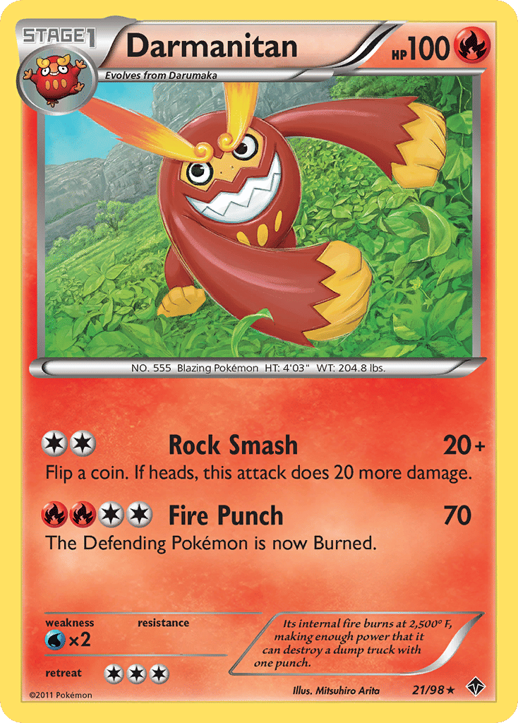 Darmanitan — Emerging Powers — Pokemon