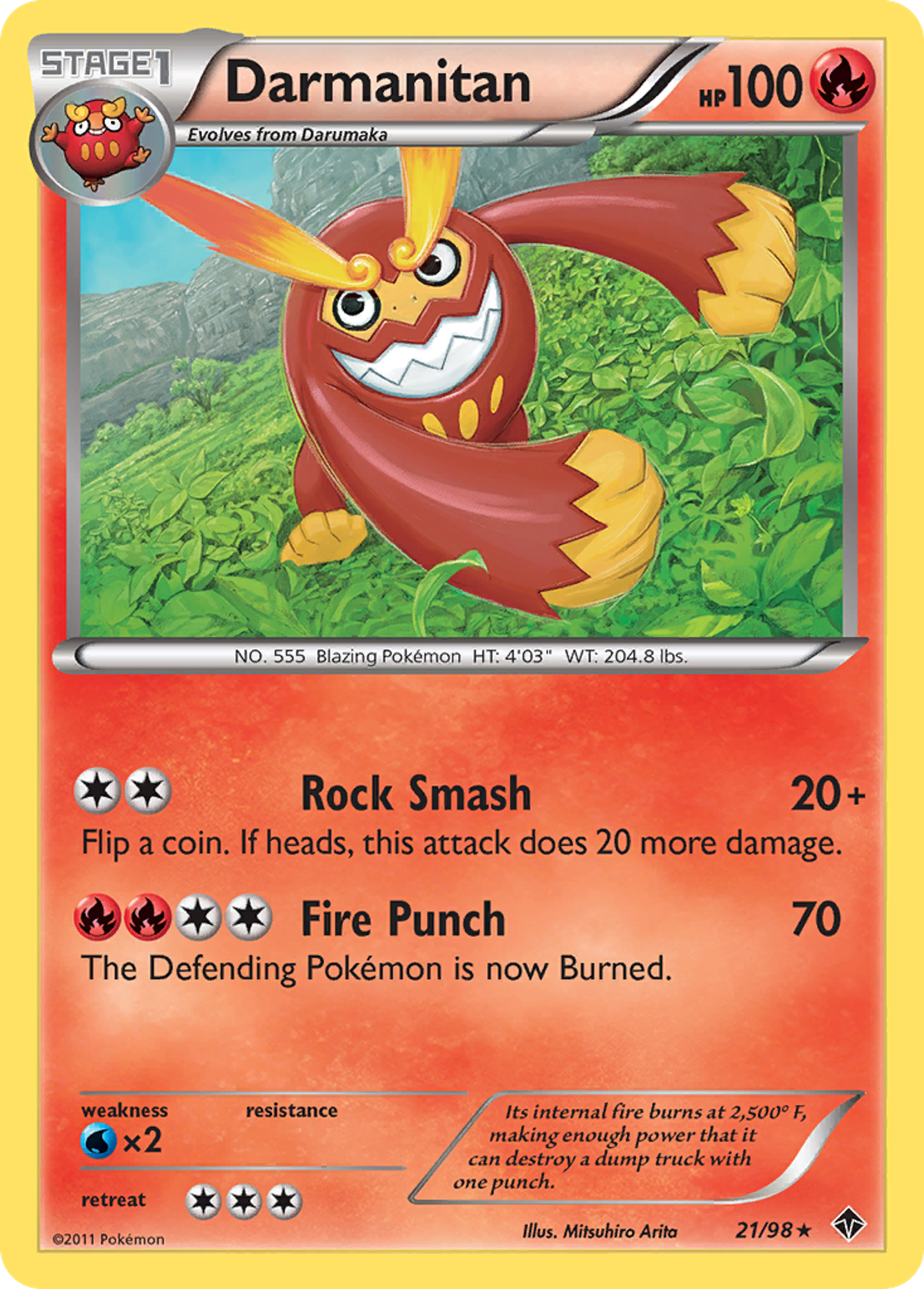 Darmanitan — Emerging Powers — Pokemon