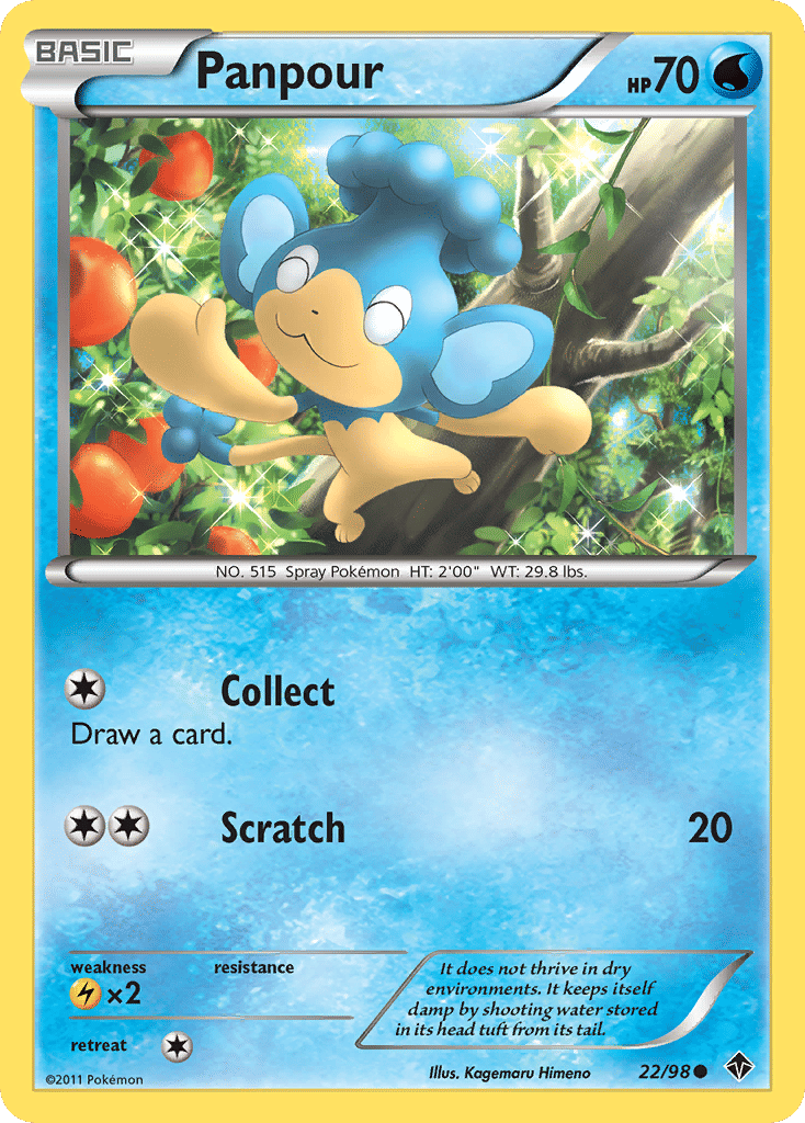 Panpour — Emerging Powers — Pokemon