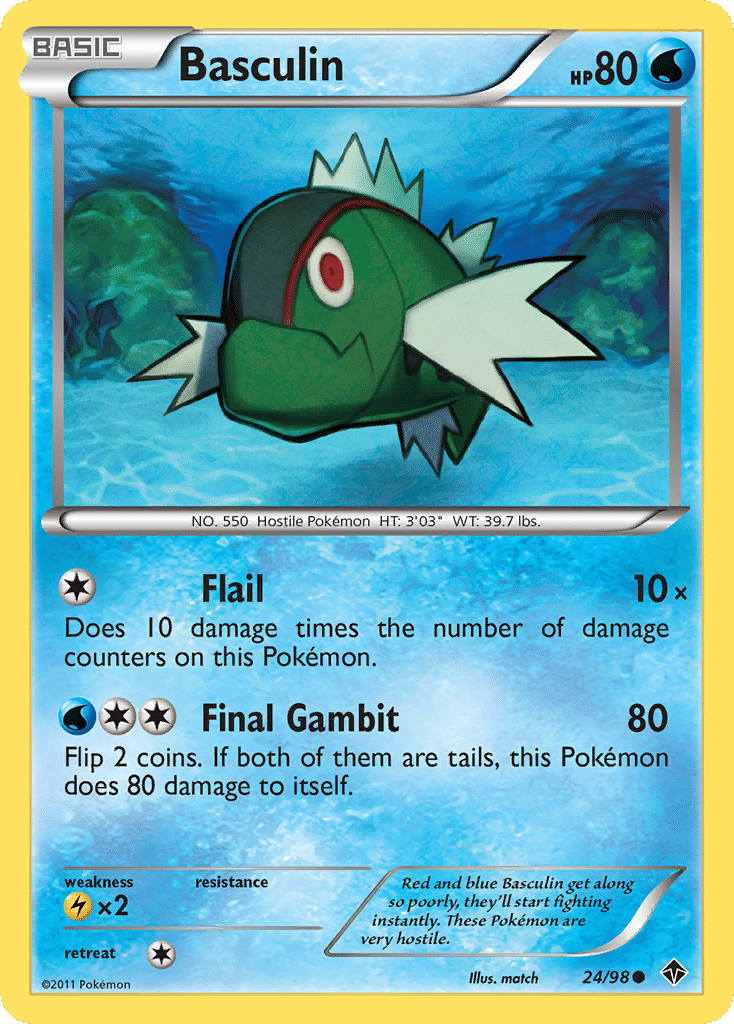 Basculin — Emerging Powers — Pokemon