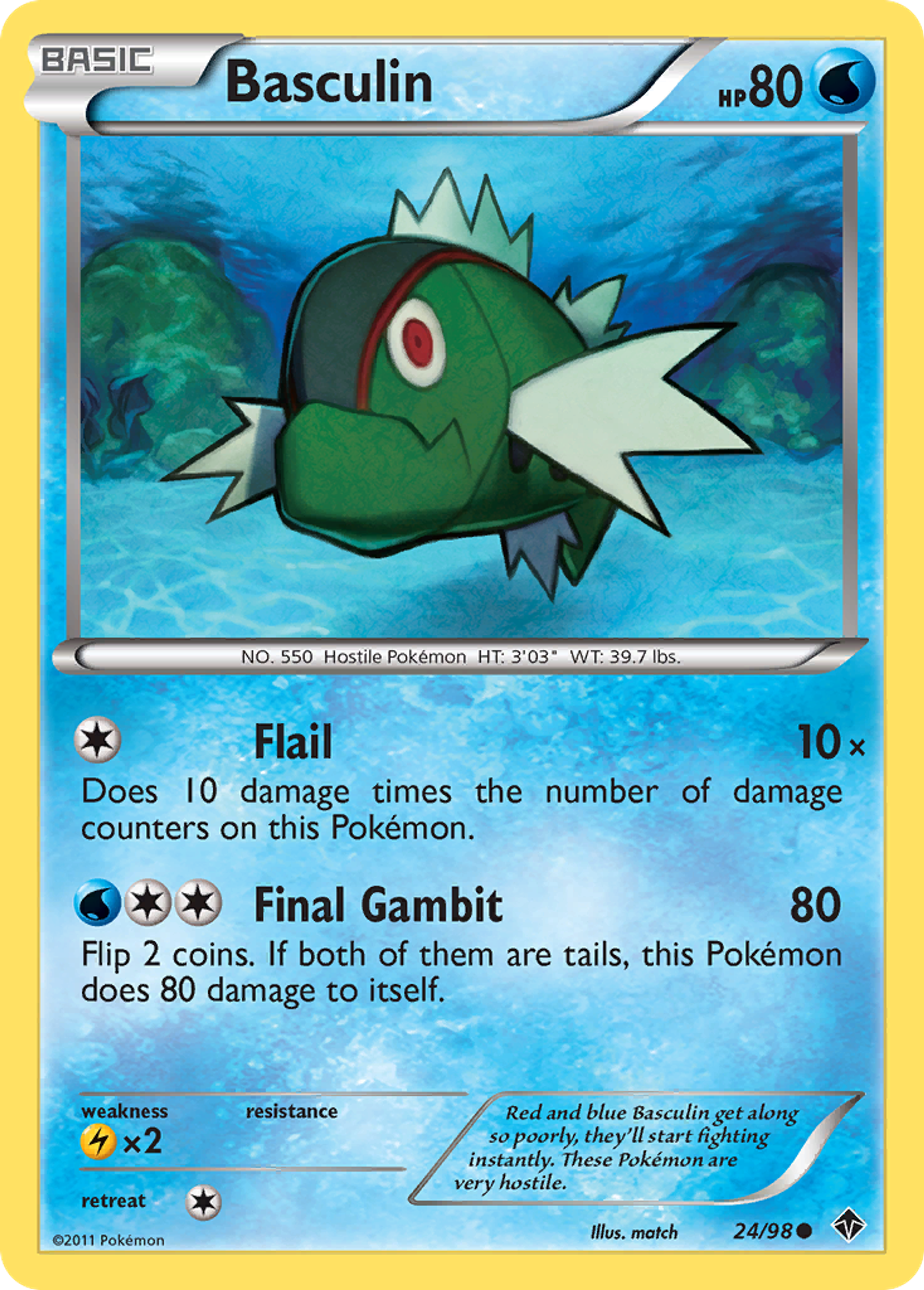 Basculin — Emerging Powers — Pokemon
