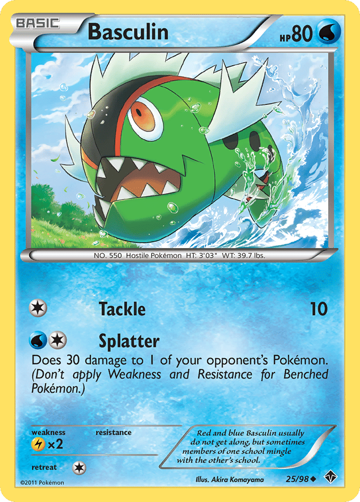 Basculin — Emerging Powers — Pokemon