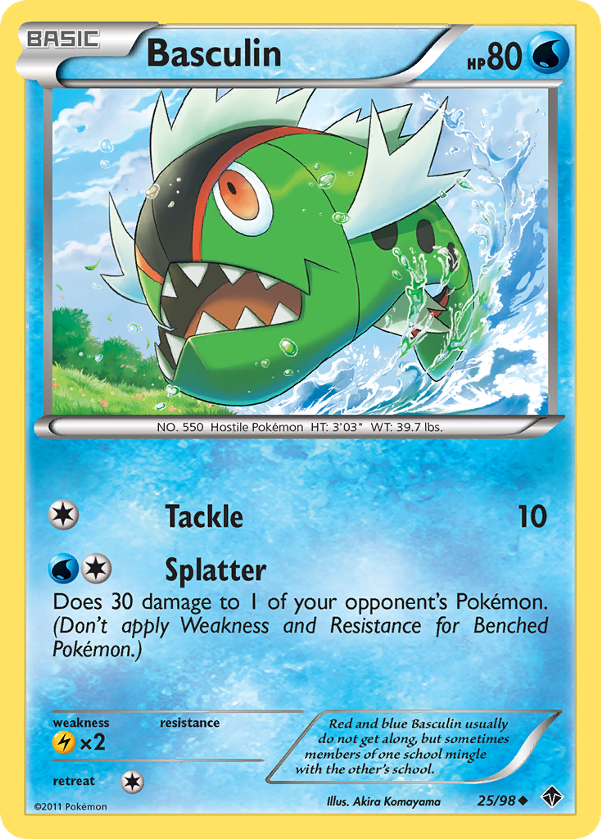 Basculin — Emerging Powers — Pokémon
