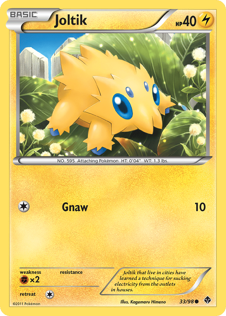 Joltik — Emerging Powers — Pokemon