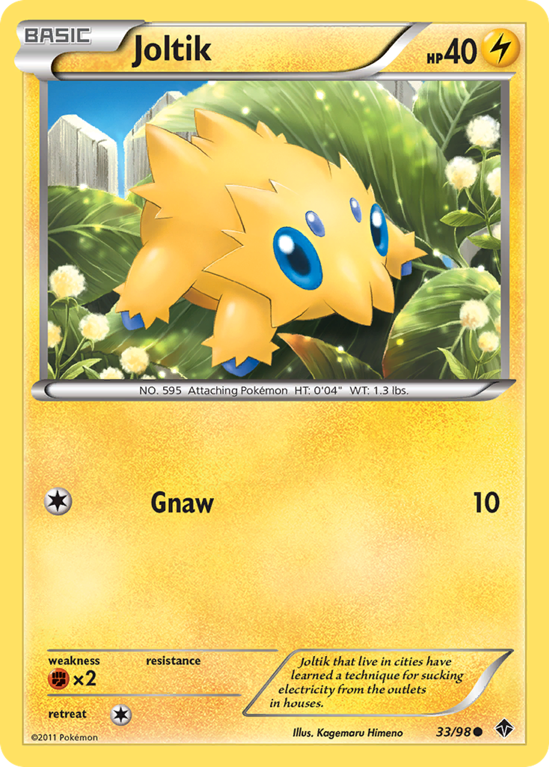 Joltik — Emerging Powers — Pokémon