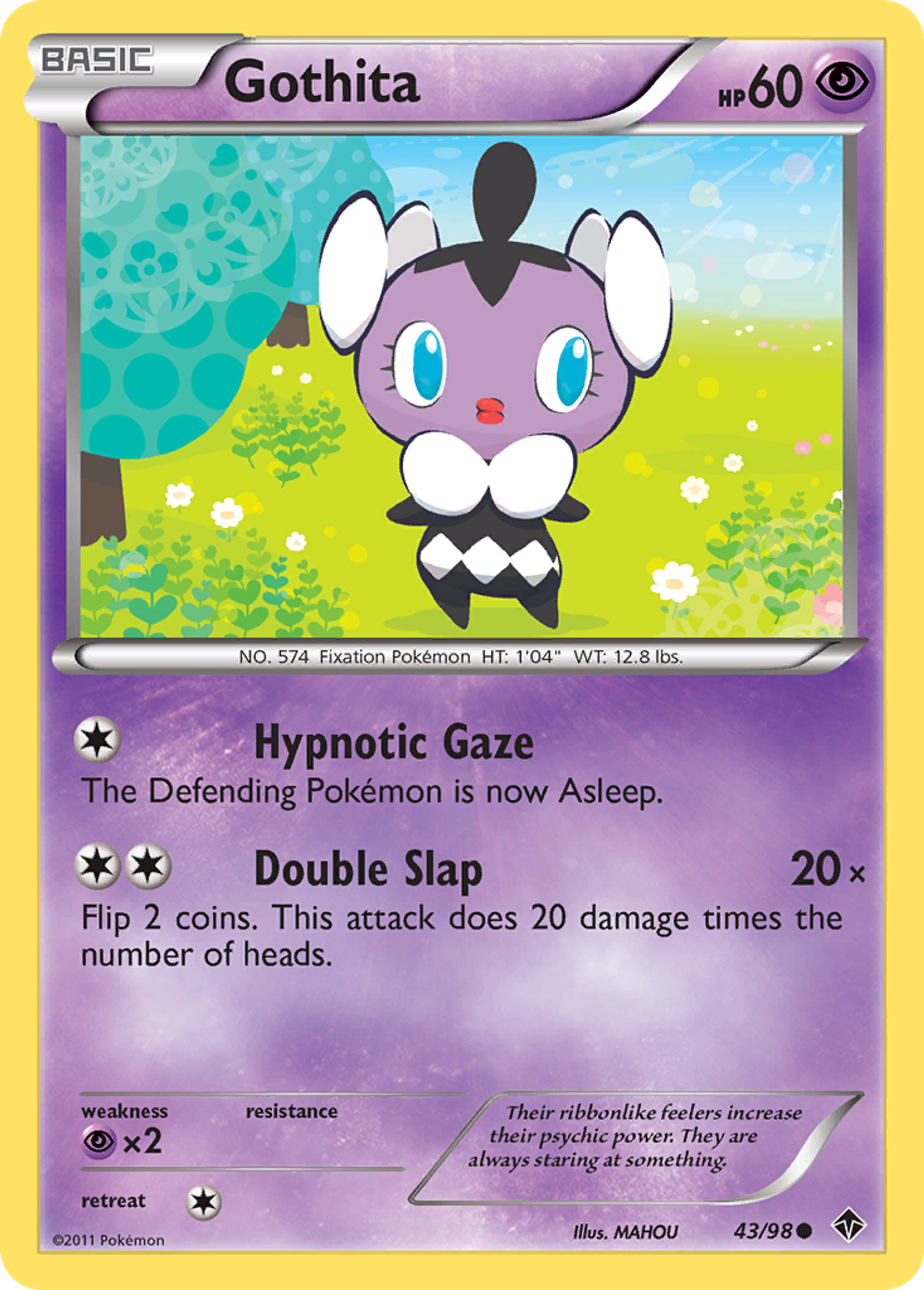 Gothita — Emerging Powers — Pokemon