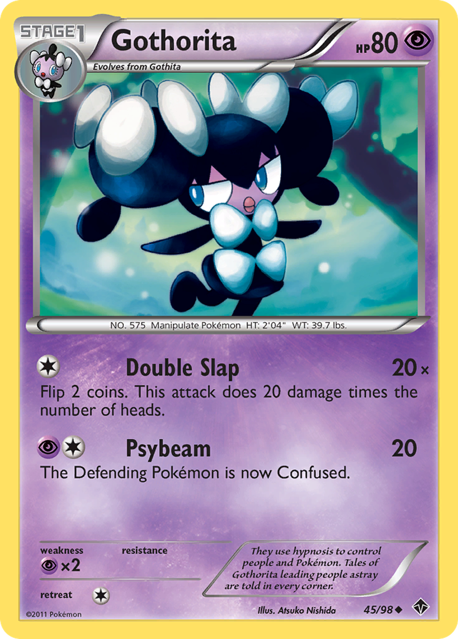 Gothorita — Emerging Powers — Pokemon