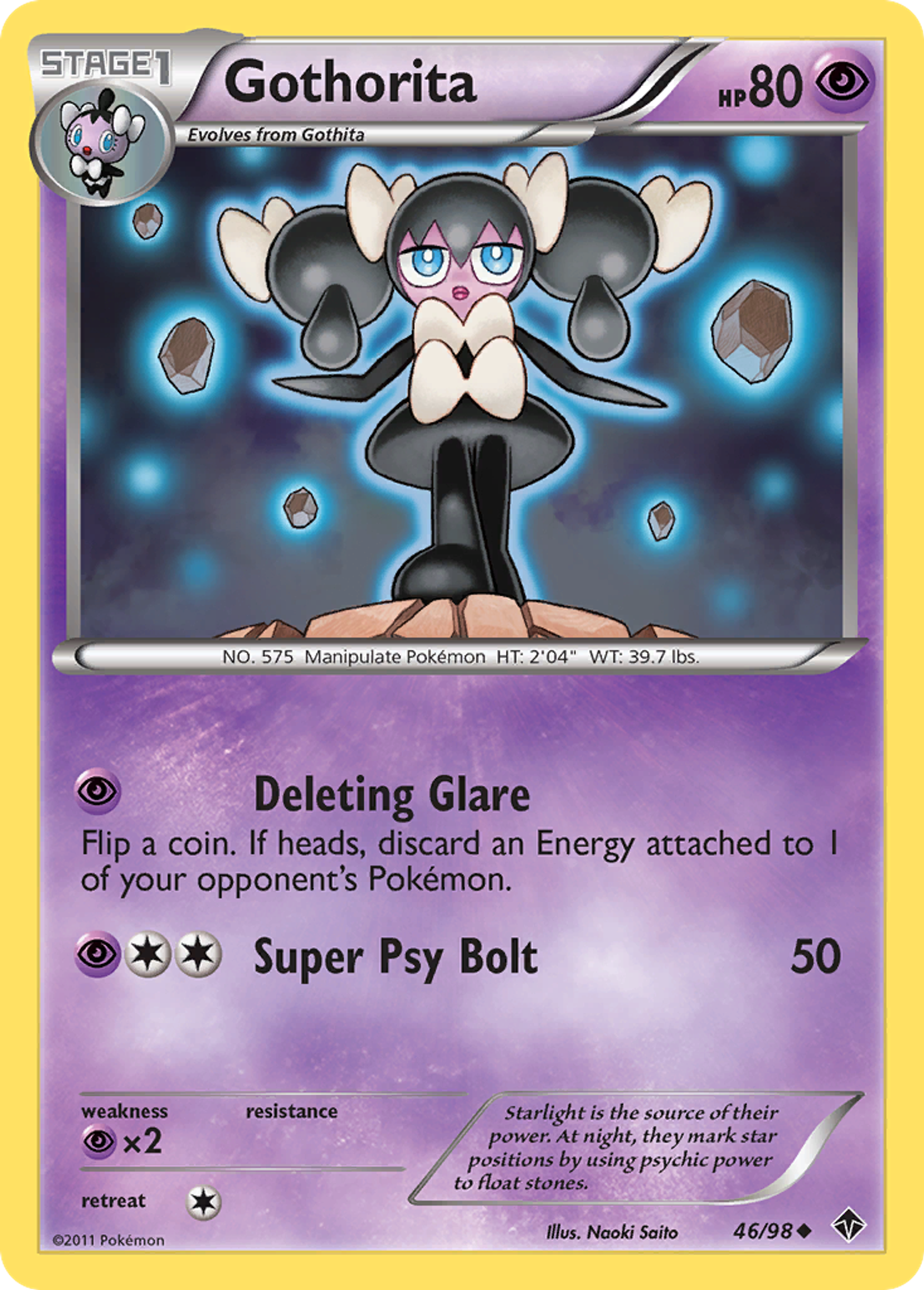 Gothorita — Emerging Powers — Pokemon