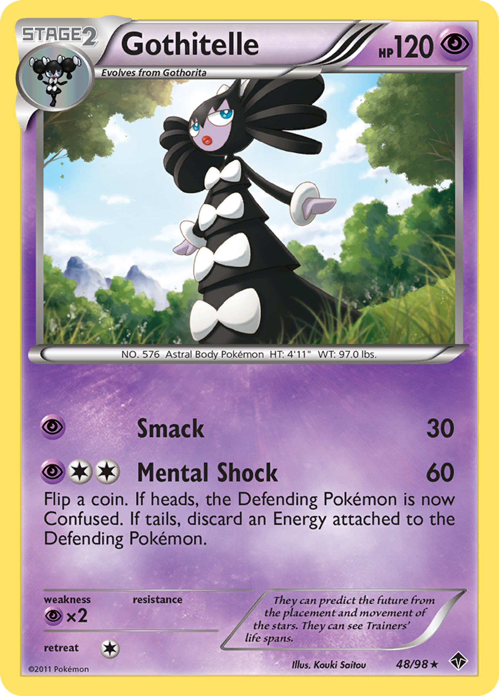 Gothitelle — Emerging Powers — Pokemon