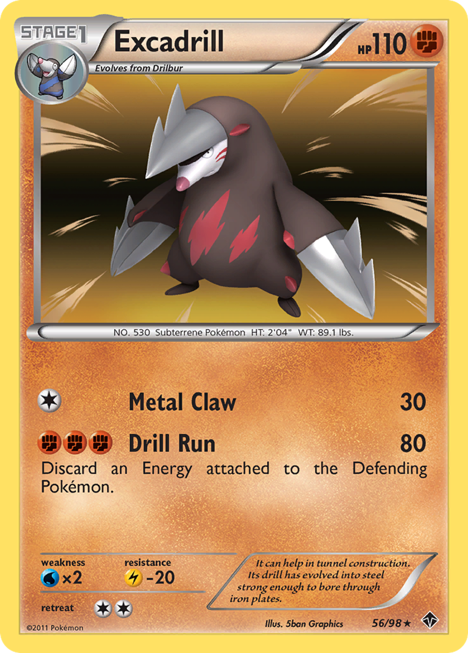 Excadrill — Emerging Powers — Pokemon
