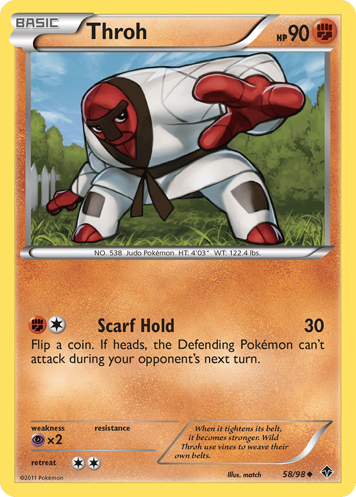 Throh — Emerging Powers — Pokemon