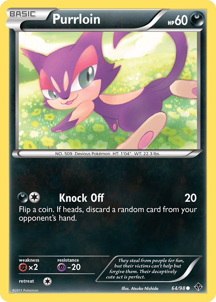 Purrloin — Emerging Powers — Pokemon
