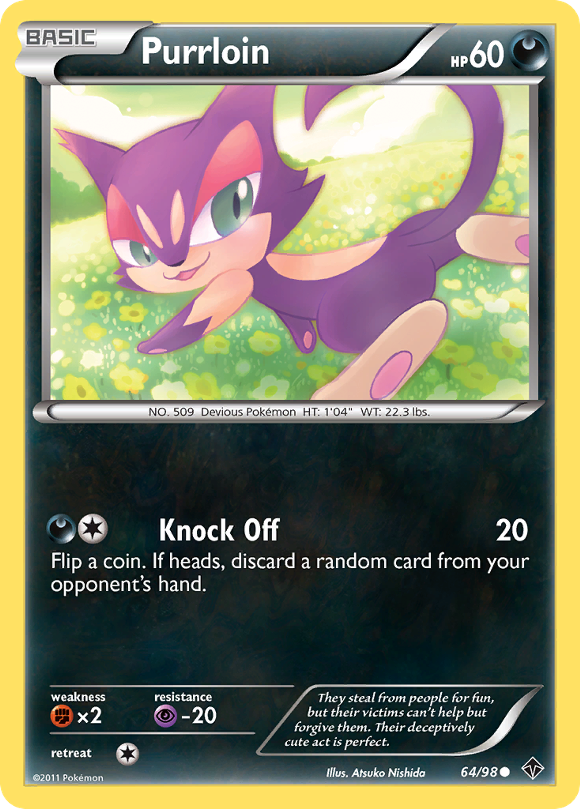 Purrloin — Emerging Powers — Pokemon