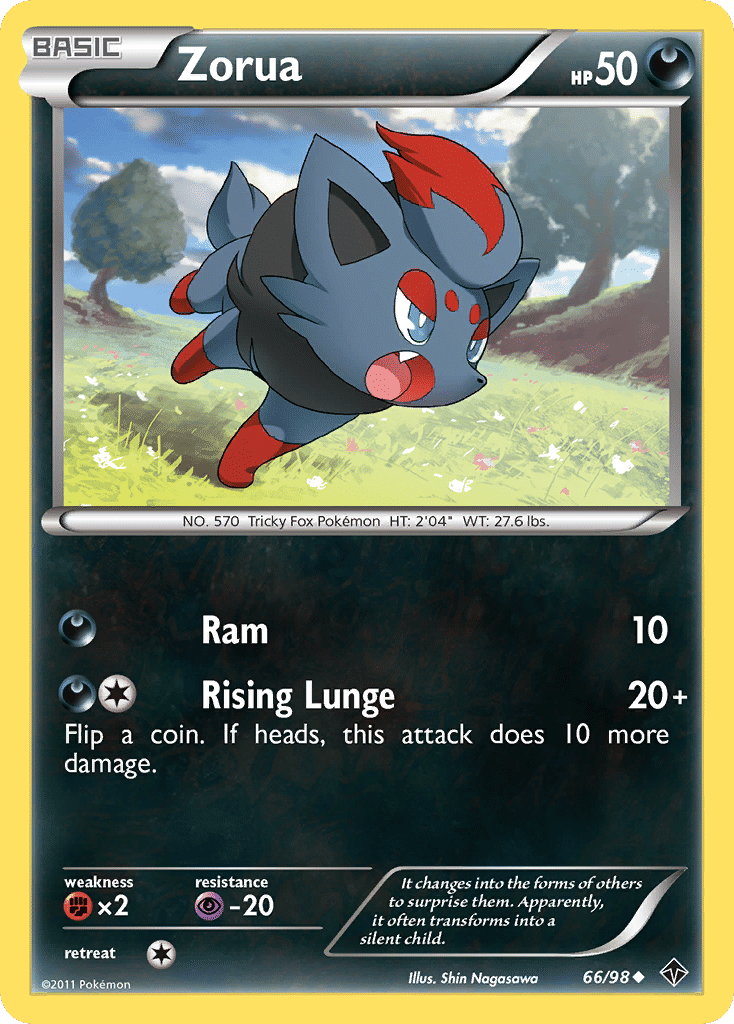 Zorua — Emerging Powers — Pokemon