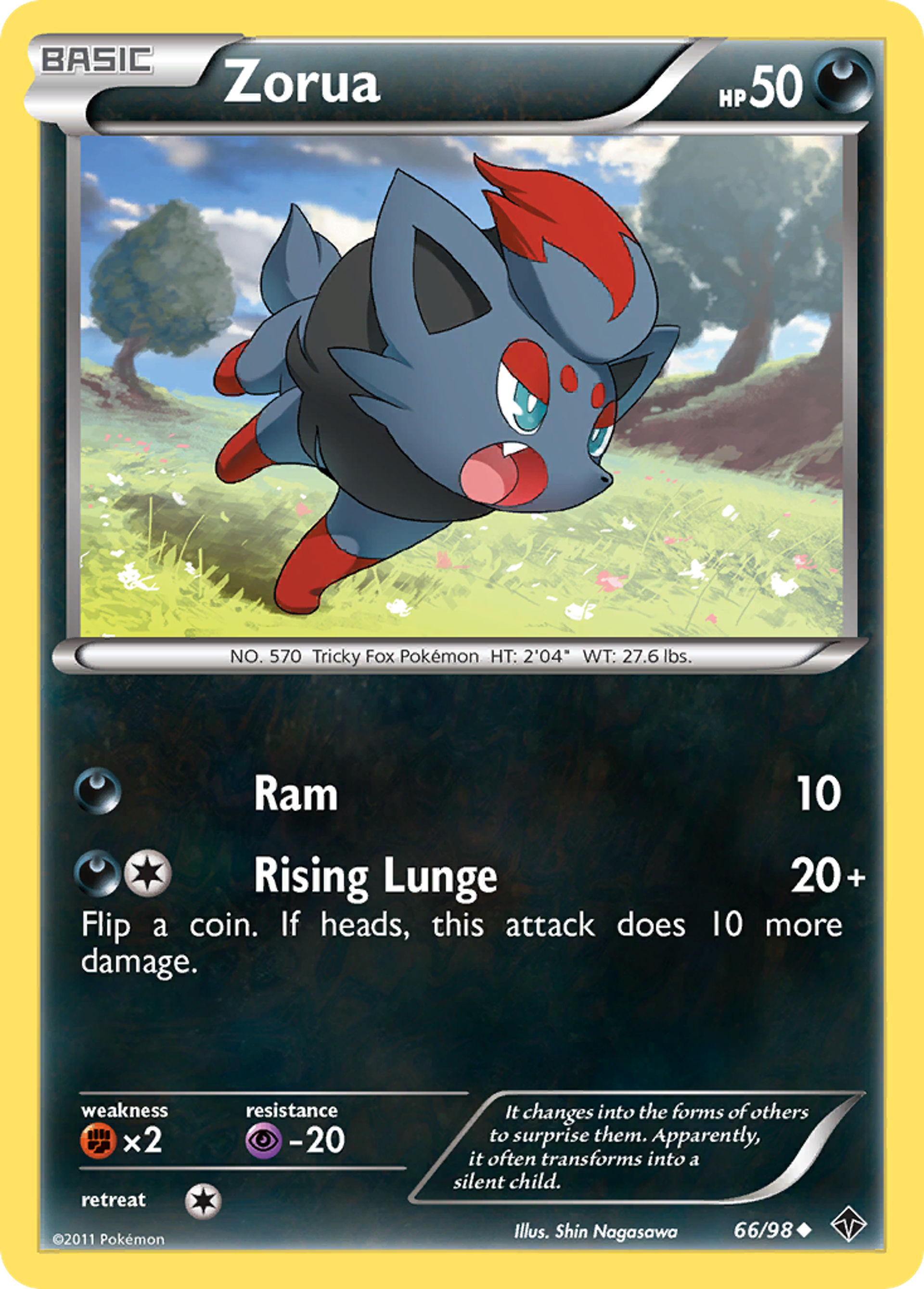 Zorua — Emerging Powers — Pokemon
