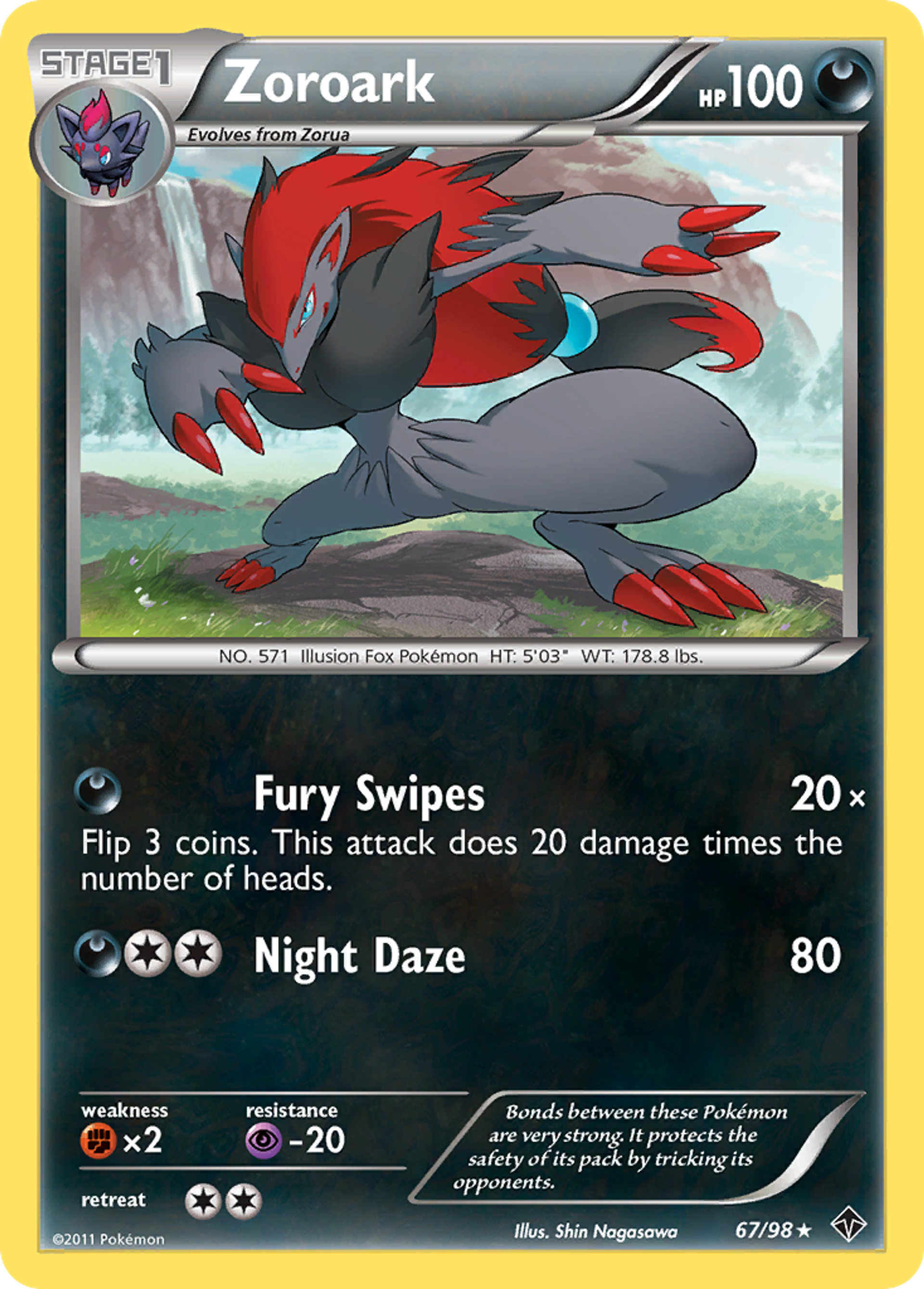 Zoroark — Emerging Powers — Pokemon