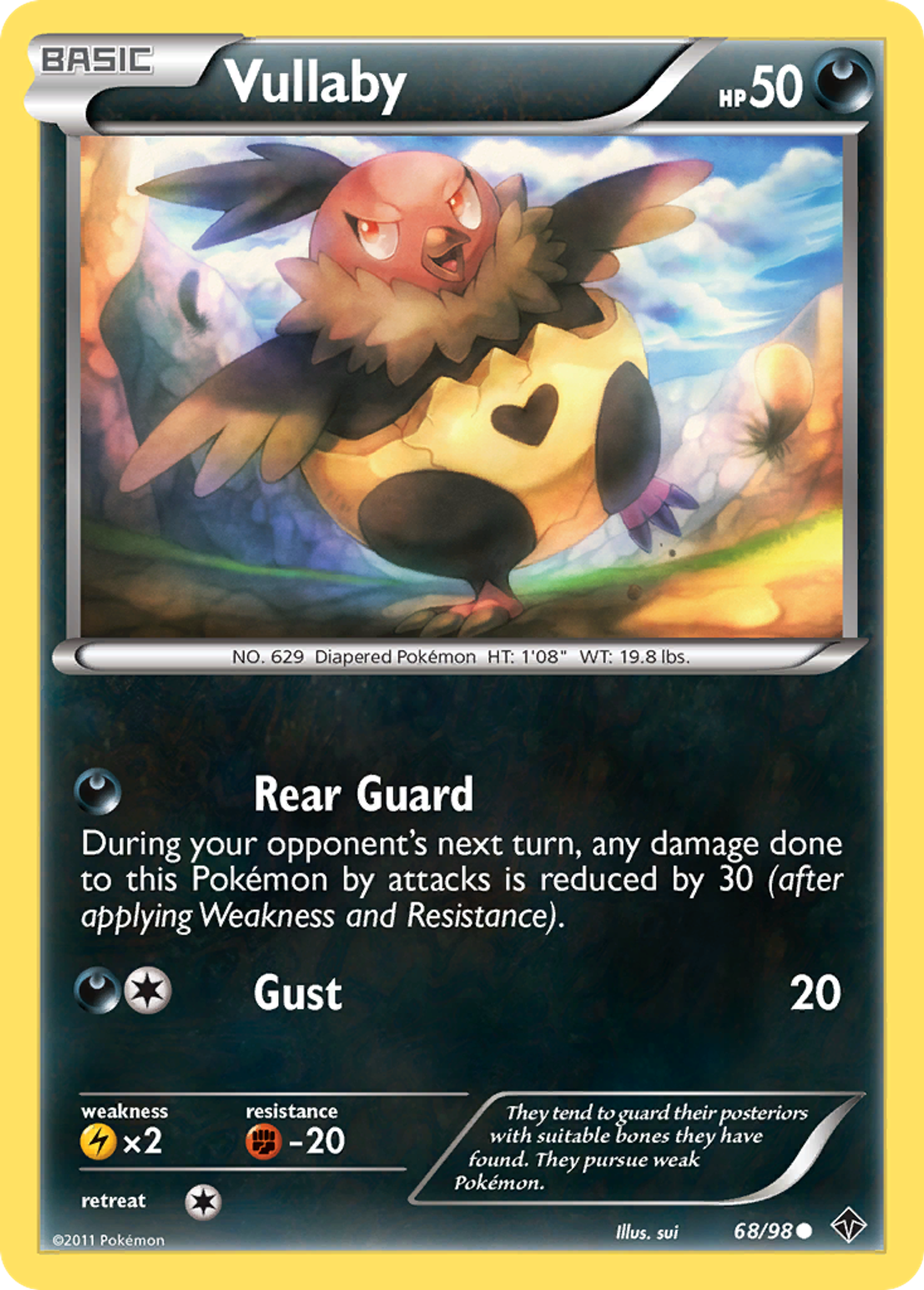 Vullaby — Emerging Powers — Pokemon