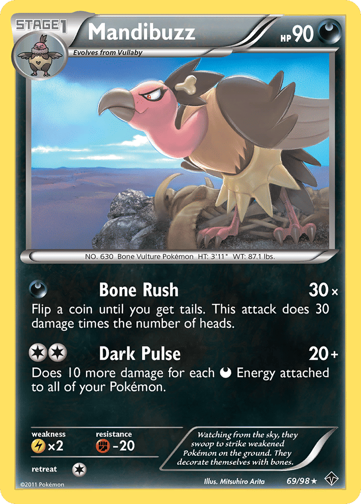 Mandibuzz — Emerging Powers — Pokemon