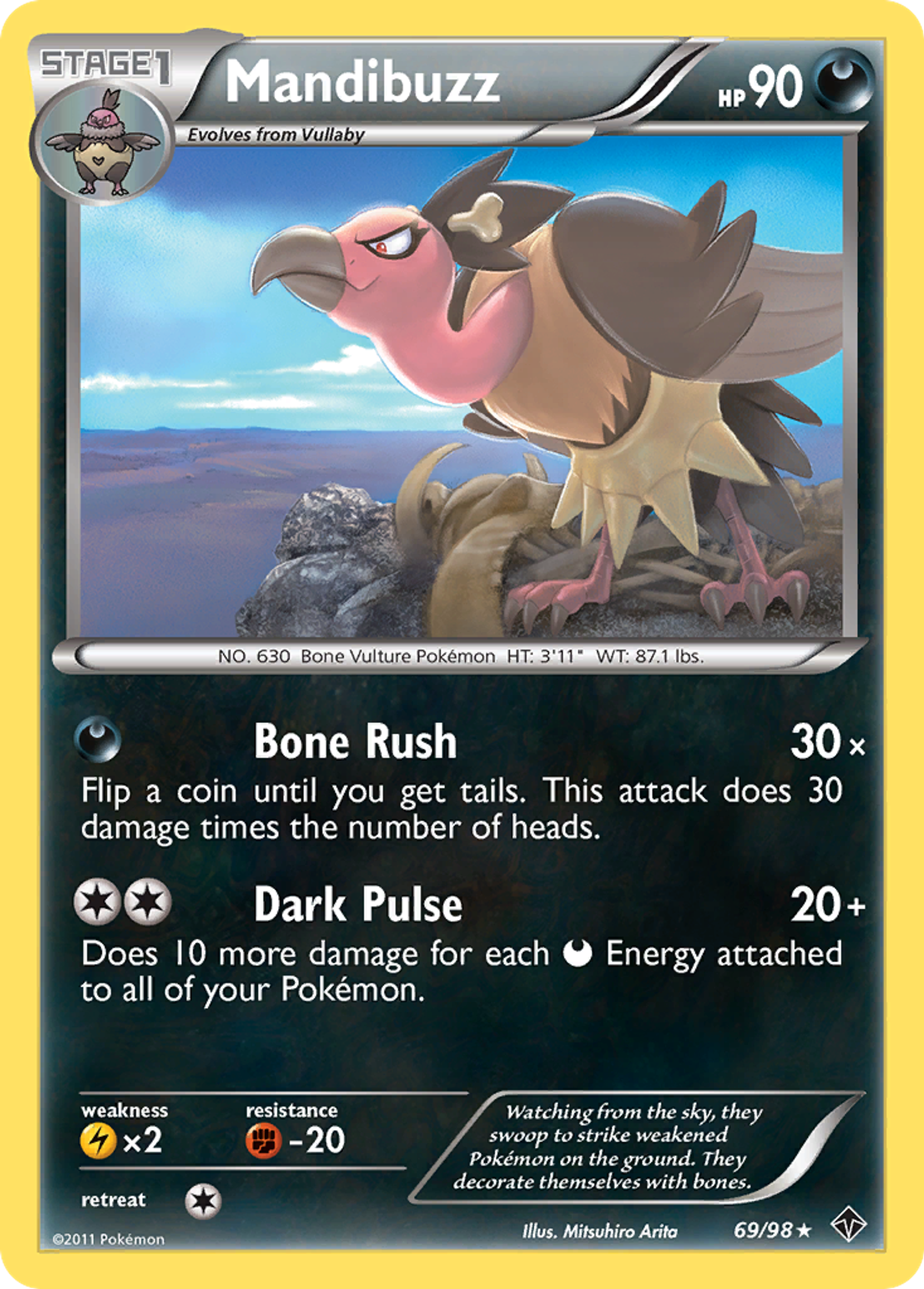 Mandibuzz — Emerging Powers — Pokemon