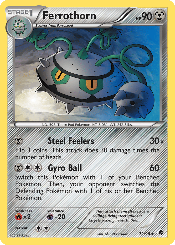 Ferrothorn — Emerging Powers — Pokemon