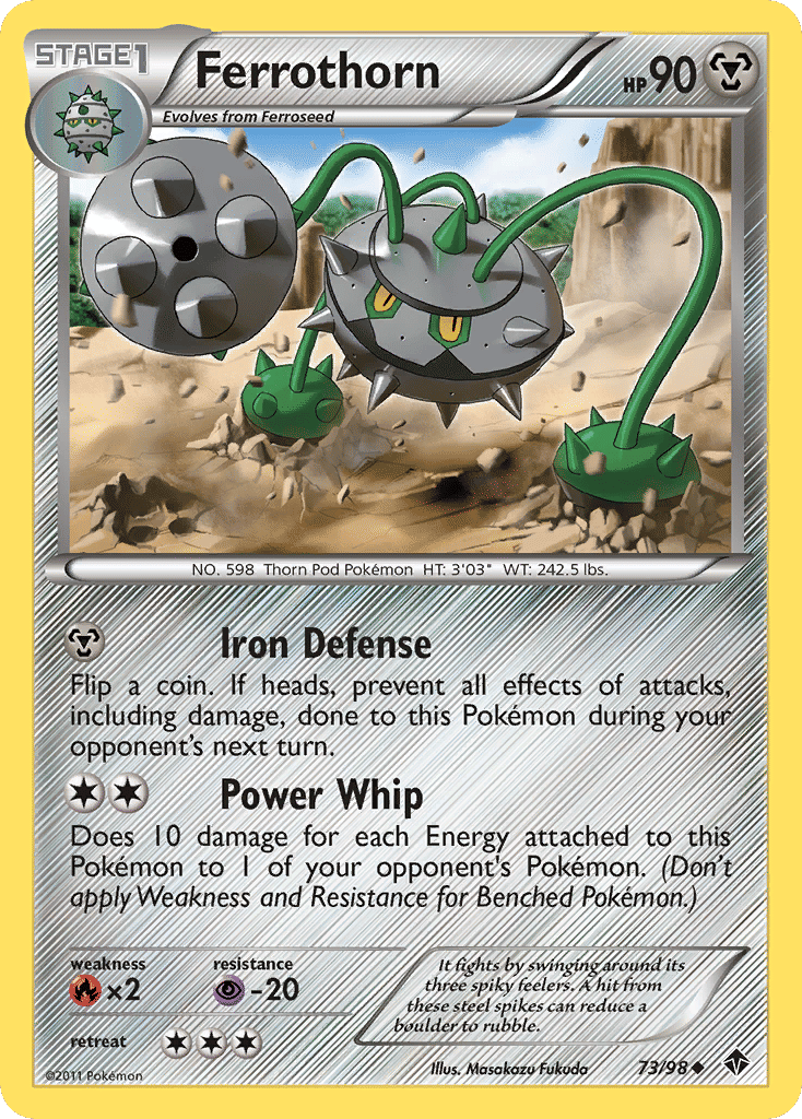 Ferrothorn — Emerging Powers — Pokemon
