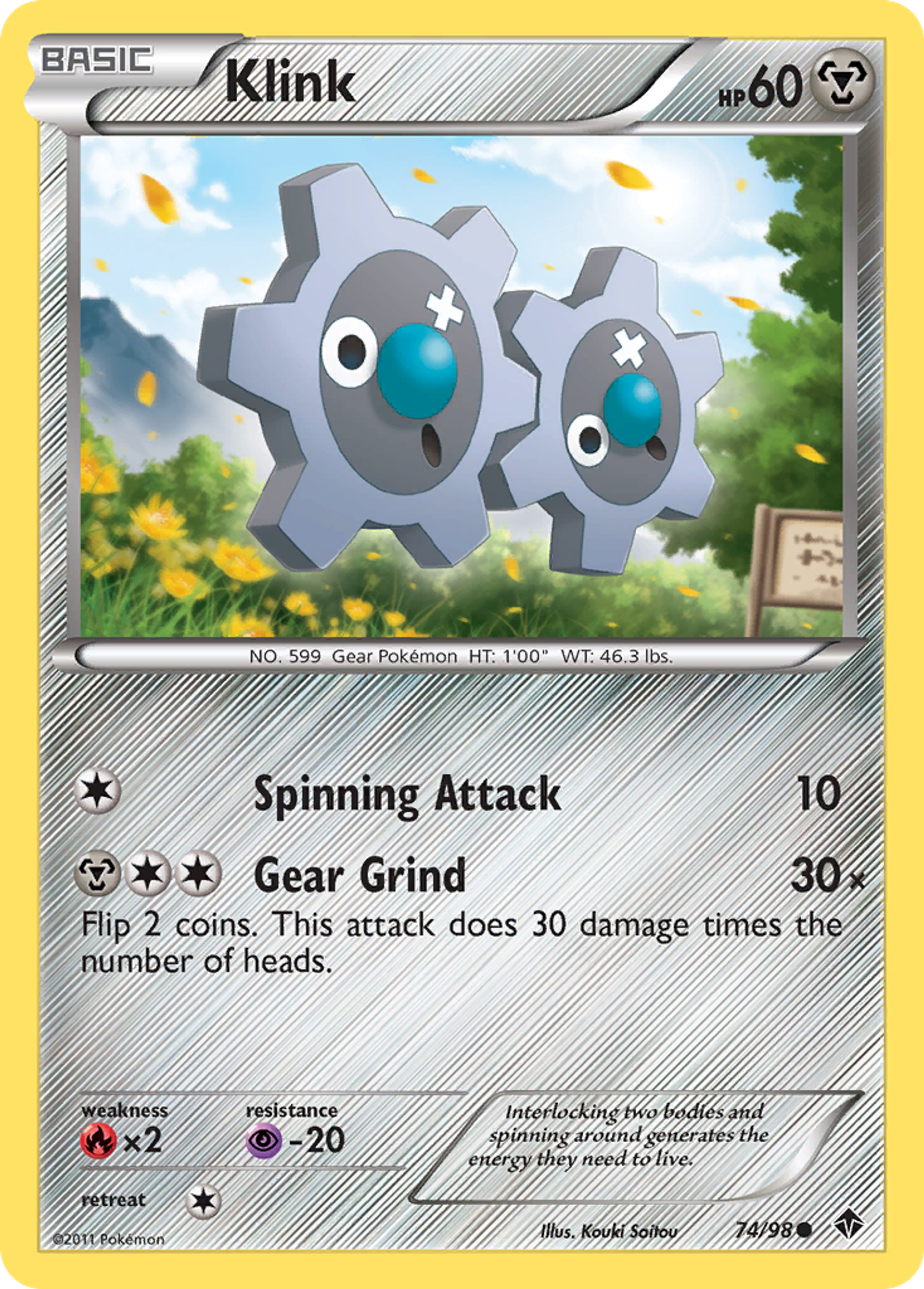 Klink — Emerging Powers — Pokémon