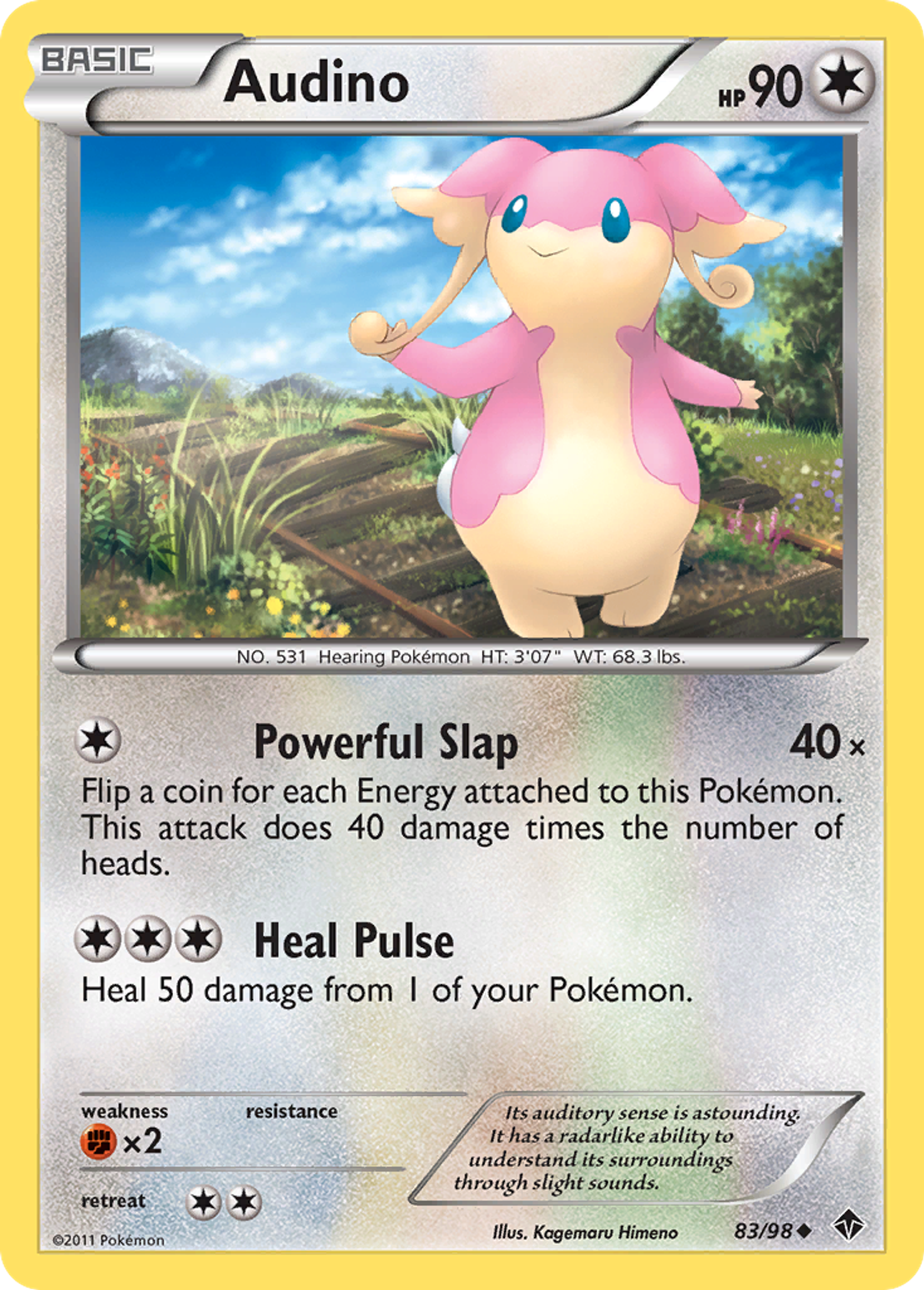Audino — Emerging Powers — Pokemon