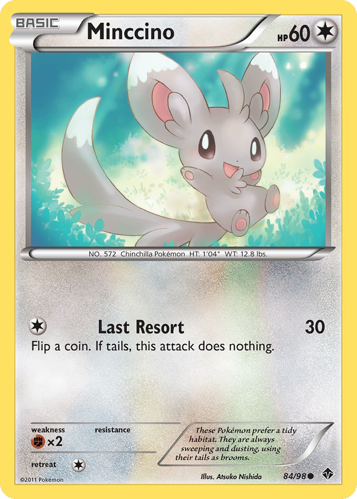 Minccino — Emerging Powers — Pokemon