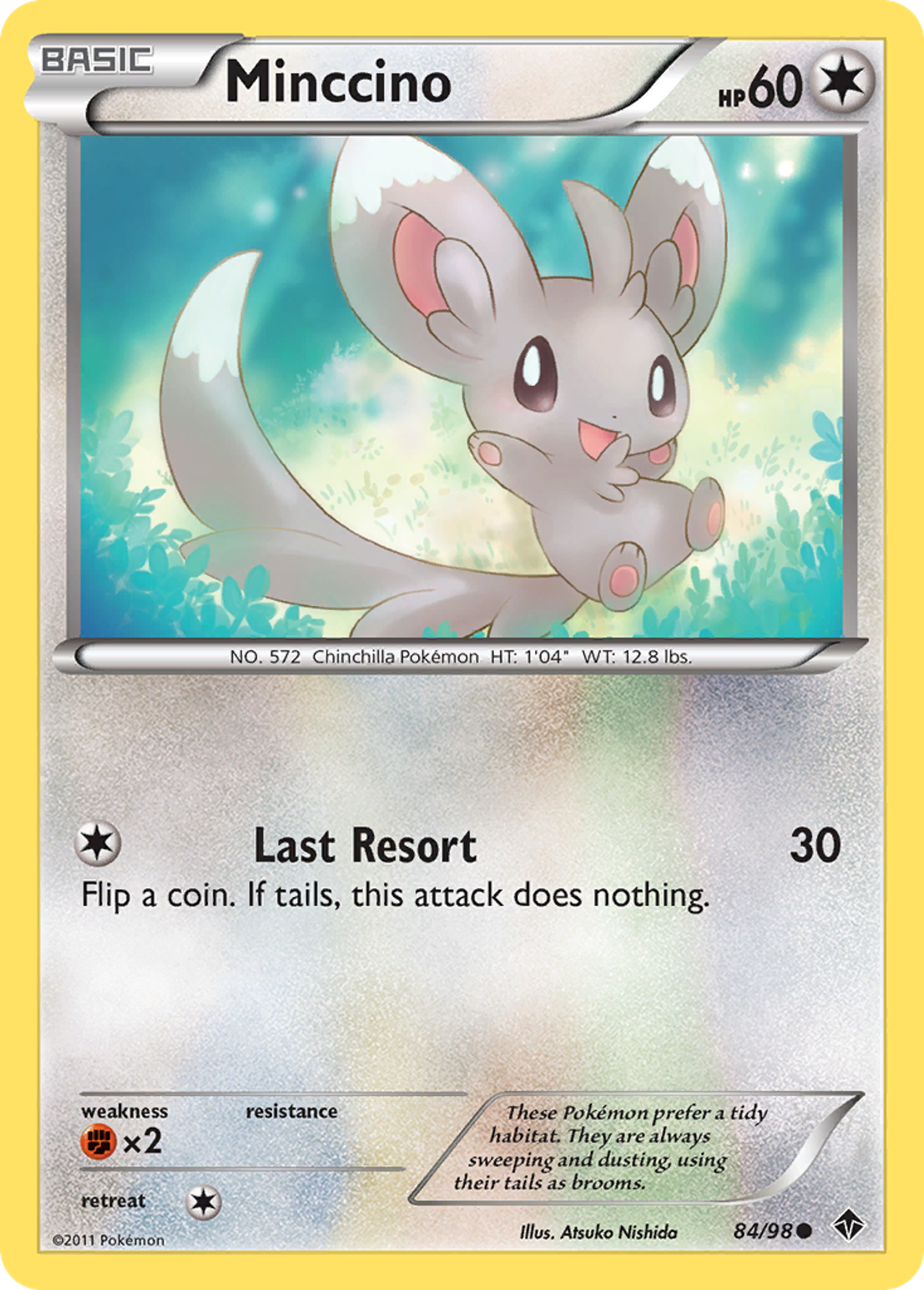 Minccino — Emerging Powers — Pokemon