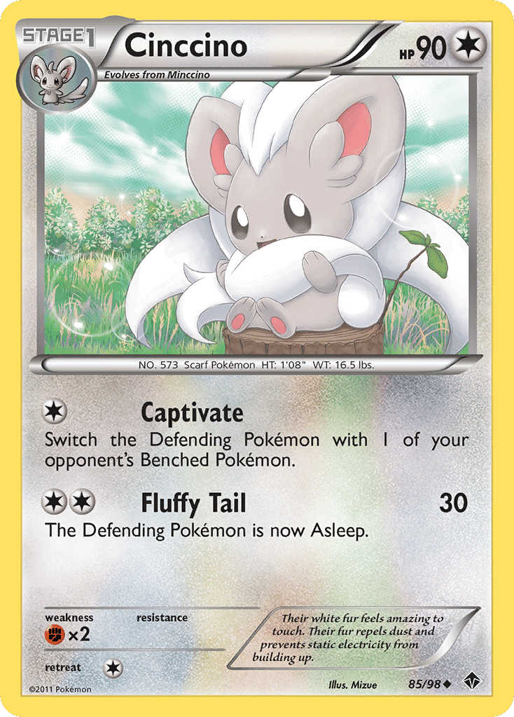 Cinccino — Emerging Powers — Pokemon