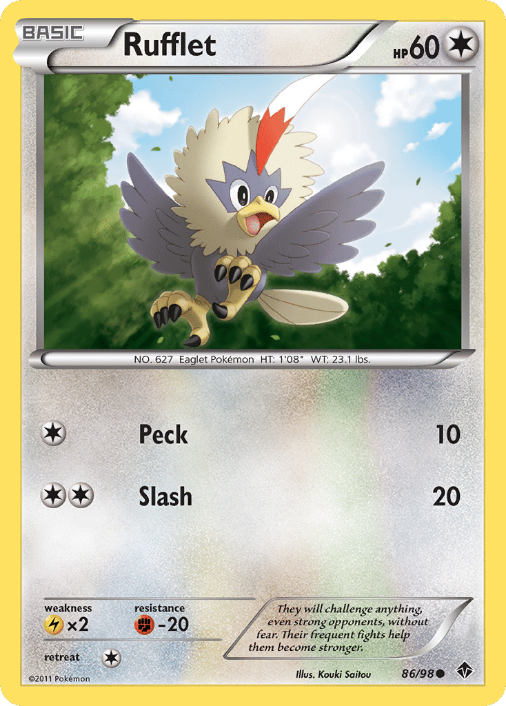 Rufflet — Emerging Powers — Pokemon