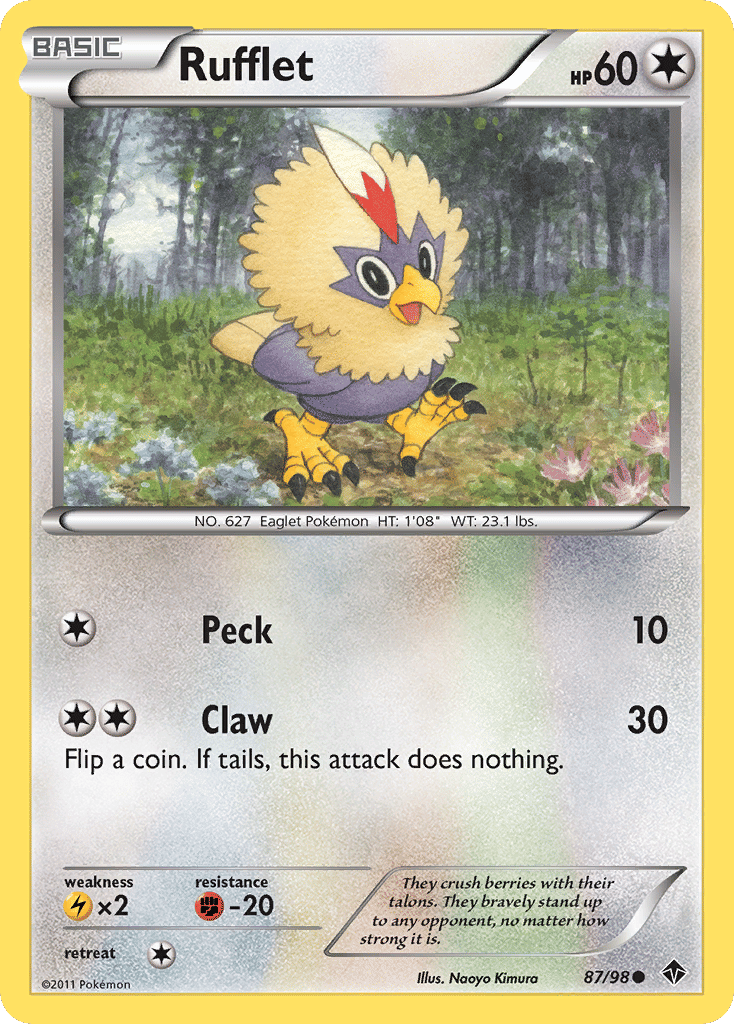 Rufflet — Emerging Powers — Pokemon