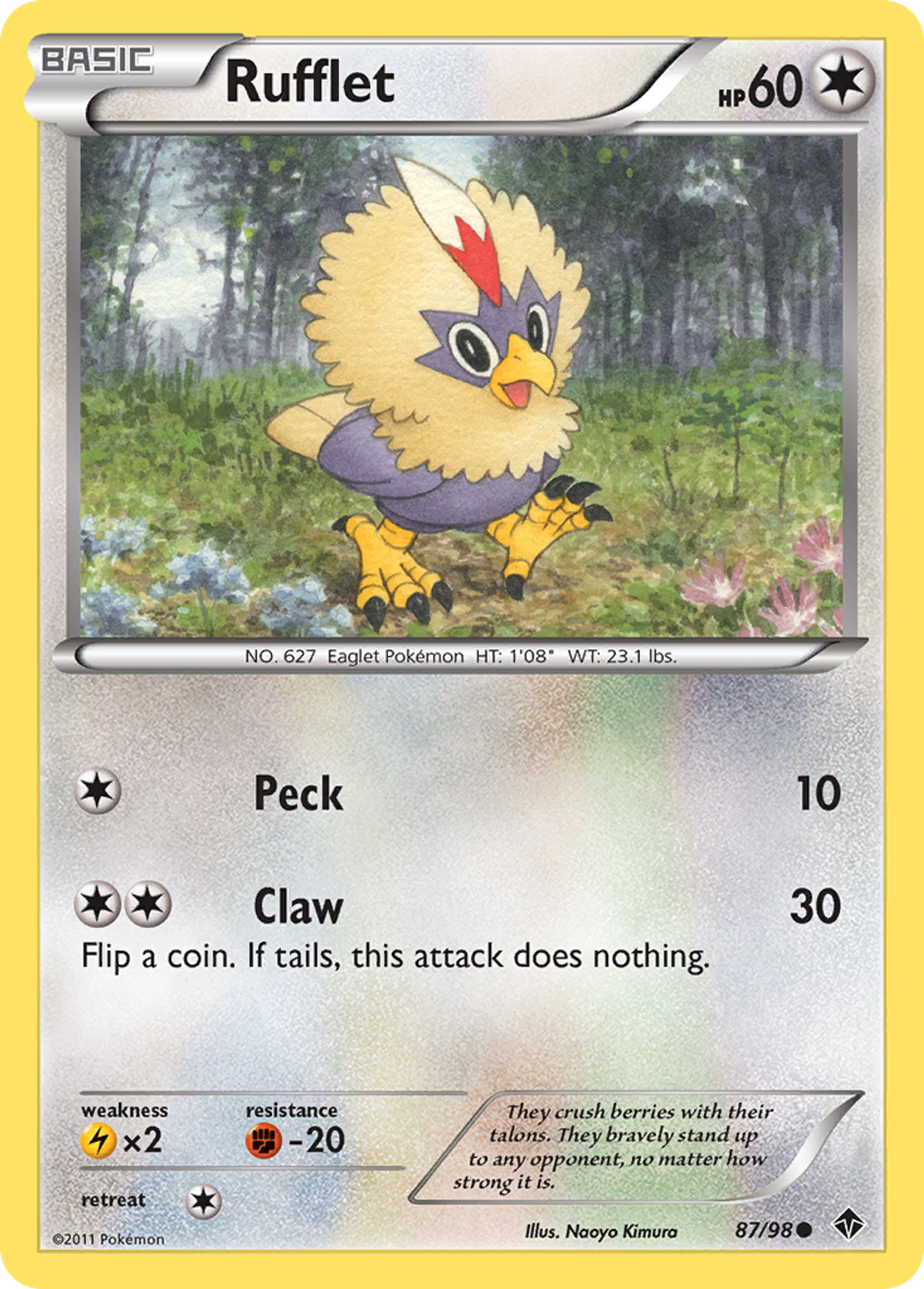 Rufflet — Emerging Powers — Pokemon