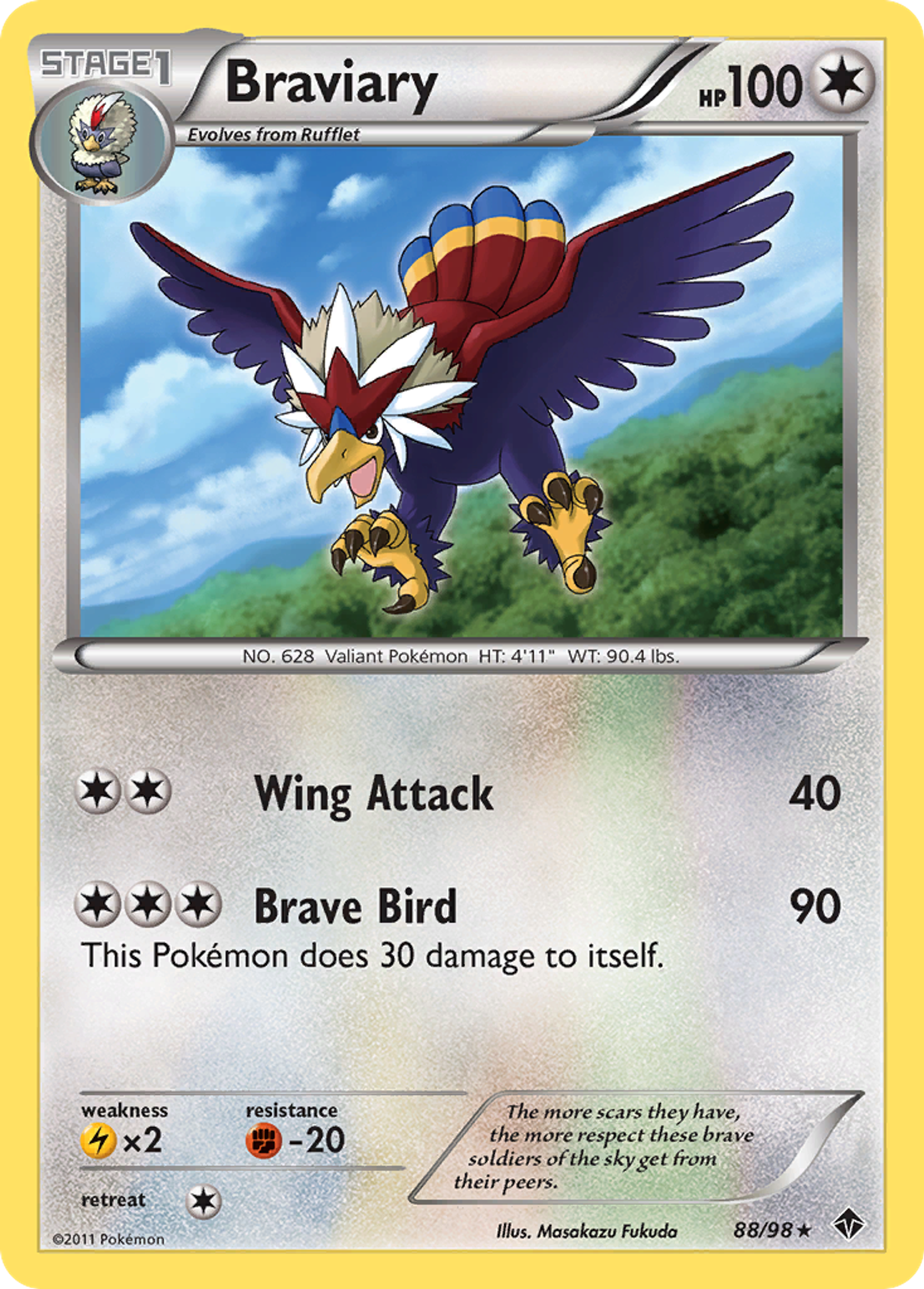 Braviary — Emerging Powers — Pokemon