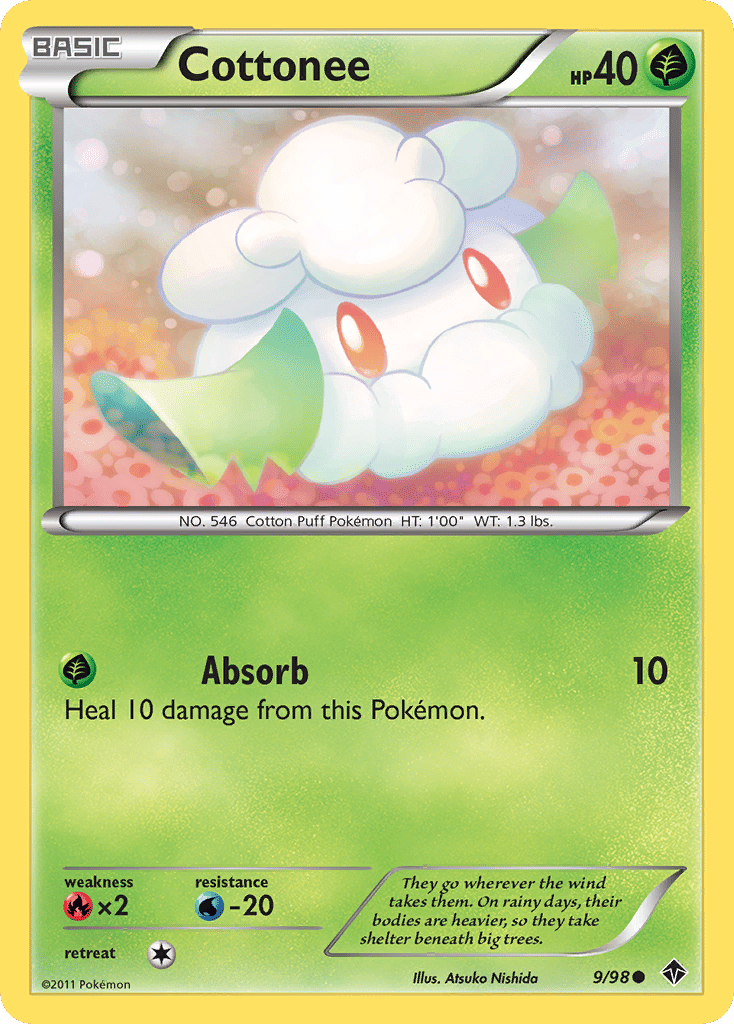 Cottonee — Emerging Powers — Pokemon