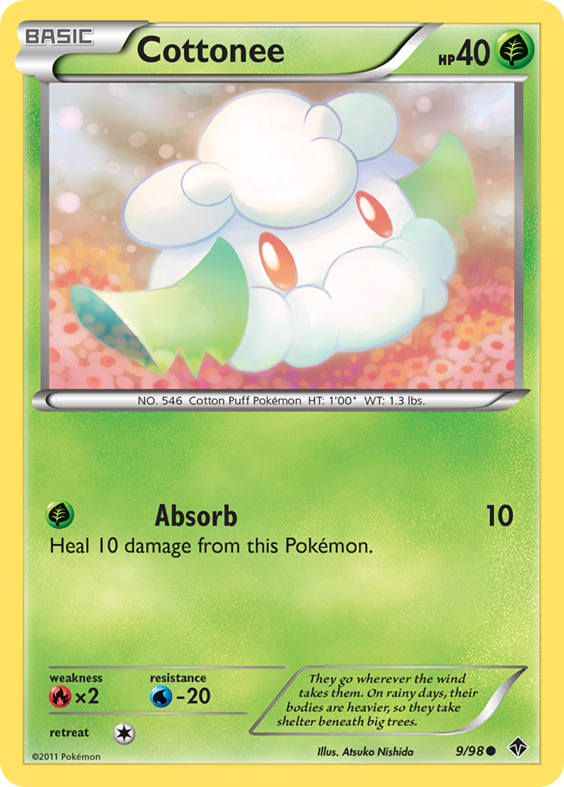 Cottonee — Emerging Powers — Pokémon
